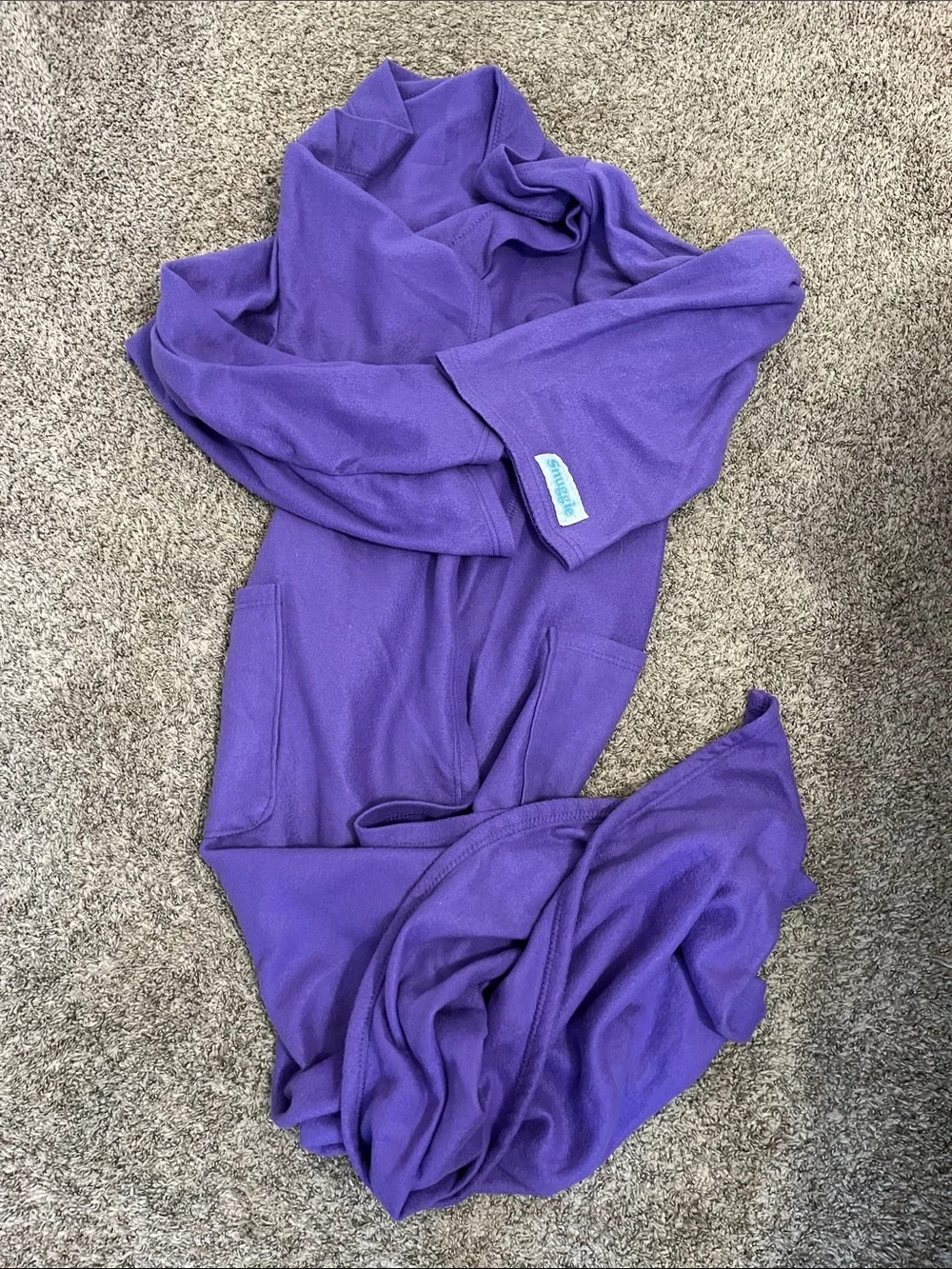Lightweight Purple Snuggie